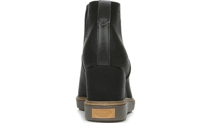 Dr Scholl's Johnnie Wedge Bootie Johnnie Wedge Bootie Black | 7NIYMRl6