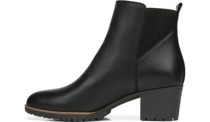 Dr Scholl's Lively Heeled Bootie Lively Heeled Bootie Black | CkZtn3el