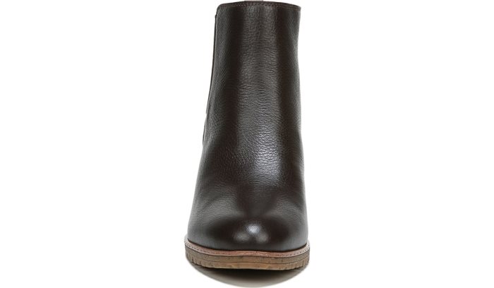 Dr Scholl's Lively Heeled Bootie Lively Heeled Bootie Brown | LwcDrzGT