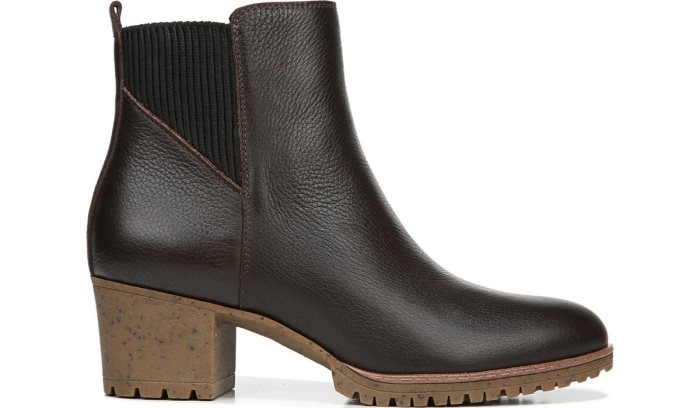 Dr Scholl's Lively Heeled Bootie Lively Heeled Bootie Brown | pzxqKHE2