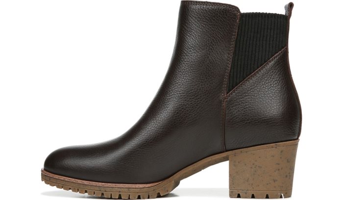 Dr Scholl's Lively Heeled Bootie Lively Heeled Bootie Brown | pzxqKHE2