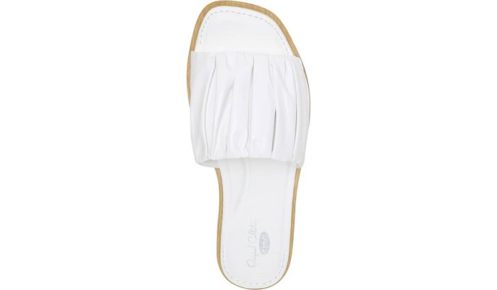 Dr Scholl's Mimosa Slide Sandal Mimosa Slide Sandal White | RzwCloh4