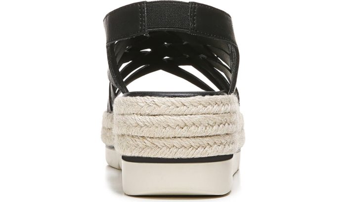 Dr Scholl's Off Site Espadrille Wedge Sandal Off Site Espadrille Wedge Sandal Black | WICsNgQr