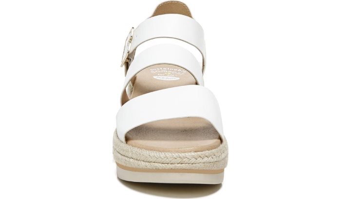 Dr Scholl's Once Twice Platform Sandal Once Twice Platform Sandal White | IlS3cYsa