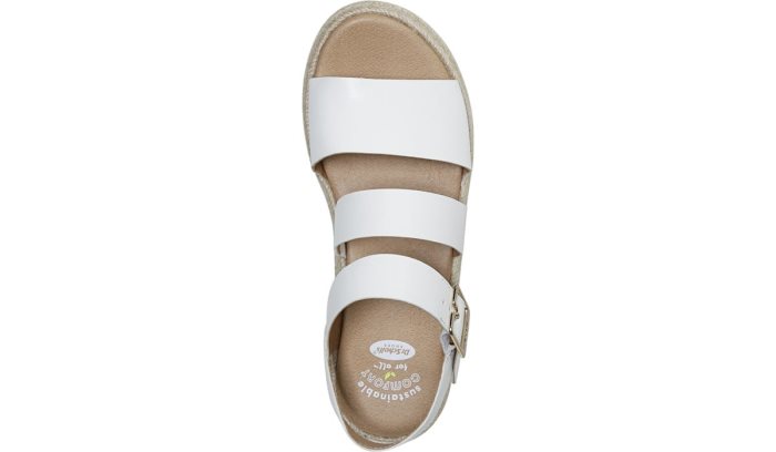 Dr Scholl's Once Twice Platform Sandal Once Twice Platform Sandal White | IlS3cYsa