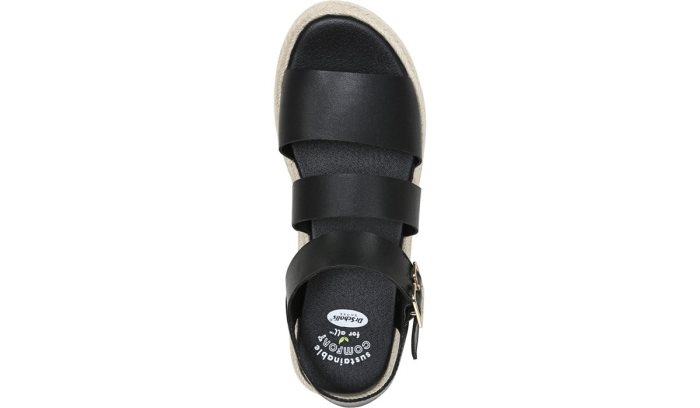 Dr Scholl's Once Twice Platform Sandal Once Twice Platform Sandal Black | behbZrIC