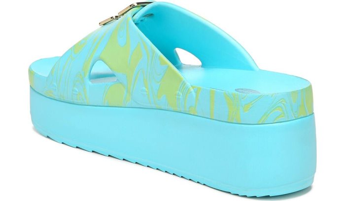 Dr Scholl's Original Goals Platform Sandal Original Goals Platform Sandal Blue | PQ3lBaxz