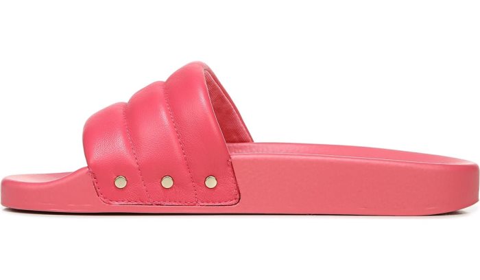 Dr Scholl's Pisces Chill Slide Sandal Pisces Chill Slide Sandal Dark Pink | 6X3xXh9k