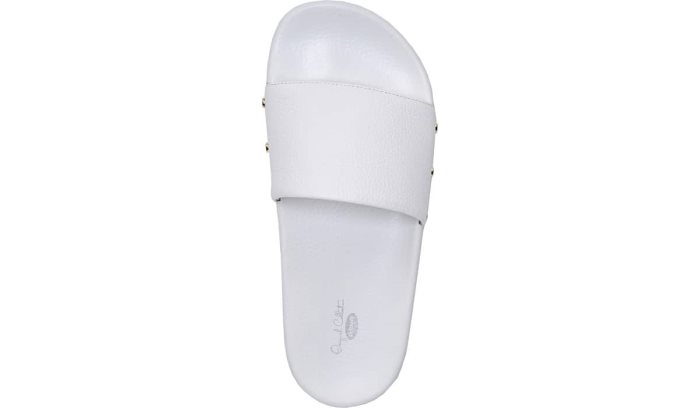 Dr Scholl's Pisces Pool Slide Sandal Pisces Pool Slide Sandal White | 26Wm2Gpd