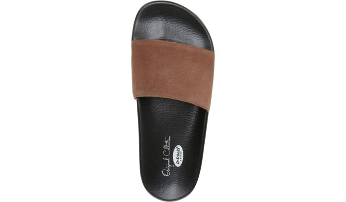 Dr Scholl's Pisces Pool Slide Sandal Pisces Pool Slide Sandal Brown | 9MfjYort