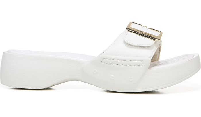 Dr Scholl's Rock On Max Slide Sandal Rock On Max Slide Sandal White | 3CbCRdhg