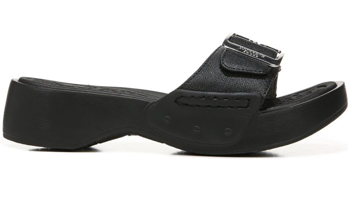 Dr Scholl's Rock On Max Slide Sandal Rock On Max Slide Sandal Black | D8x0Tdfj