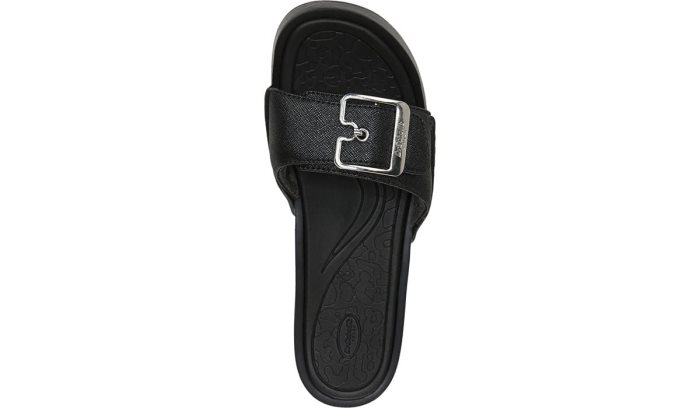 Dr Scholl's Rock On Max Slide Sandal Rock On Max Slide Sandal Black | D8x0Tdfj