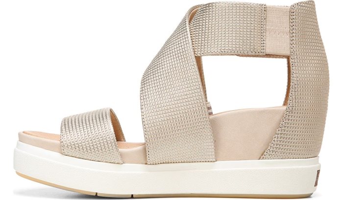 Dr Scholl's Scout High Wedge Sandal Scout High Wedge Sandal Gold Metal | SDI8IIHi