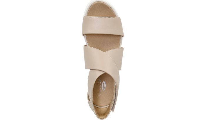 Dr Scholl's Scout High Wedge Sandal Scout High Wedge Sandal Palomino Leather | YKDbkia7