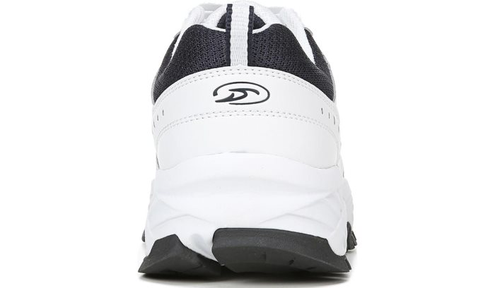 Dr Scholl's Sebastian Walking Shoe Sebastian Walking Shoe White Navy | kEPzCs4f