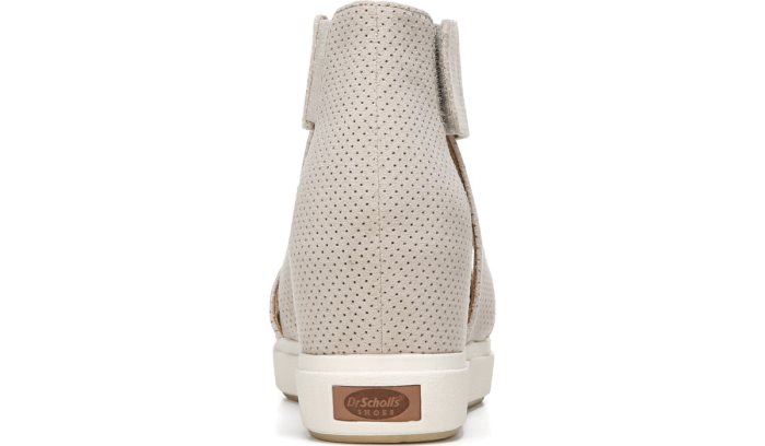 Dr Scholl's Sheena Wedge Sandal Sheena Wedge Sandal Oyster Microfiber | pIGht1xh