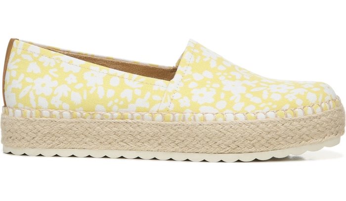 Dr Scholl's Sunray Espadrille Slip On Sunray Espadrille Slip On Lemon Yellow | BAhotmGo