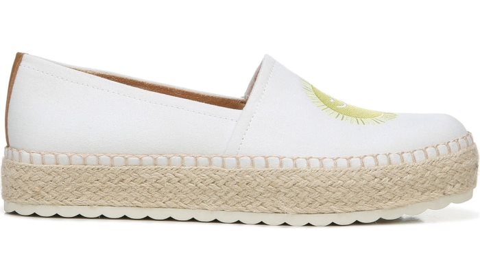 Dr Scholl's Sunray Espadrille Slip On Sunray Espadrille Slip On White | iUNjhDwD