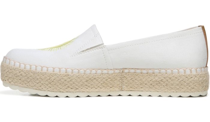 Dr Scholl's Sunray Espadrille Slip On Sunray Espadrille Slip On White | iUNjhDwD