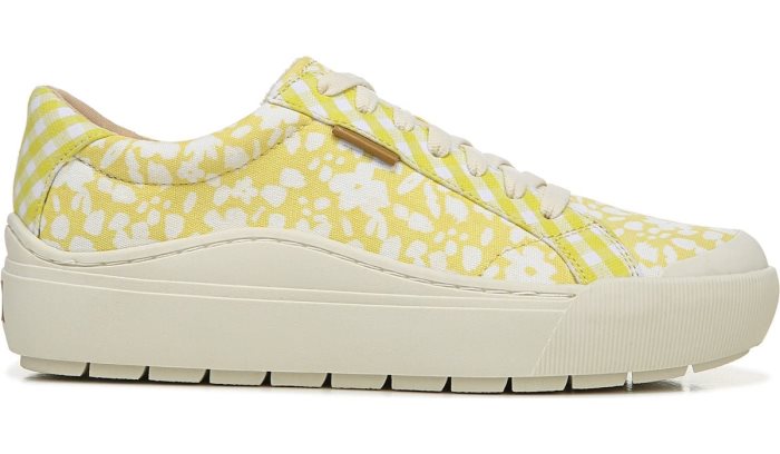 Dr Scholl's Time Off Sneaker Time Off Sneaker Lemon Yellow | 7eKnJdne