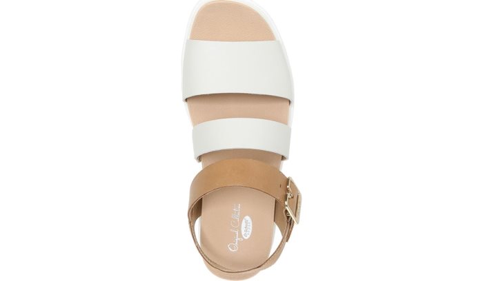 Dr Scholl's Trekkie Sandal Trekkie Sandal Nude Leather | jYXF6jyc