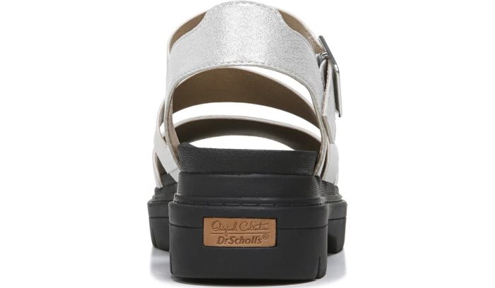 Dr Scholl's Trekkie Sandal Trekkie Sandal Silver | lcCoQ8oT