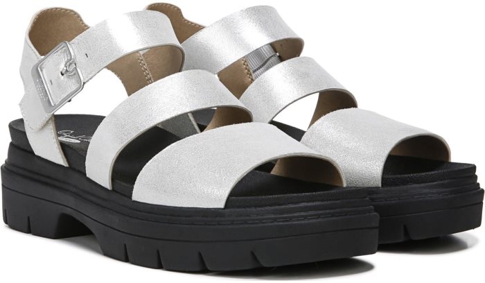 Dr Scholl\'s Trekkie Sandal Trekkie Sandal Silver | lcCoQ8oT