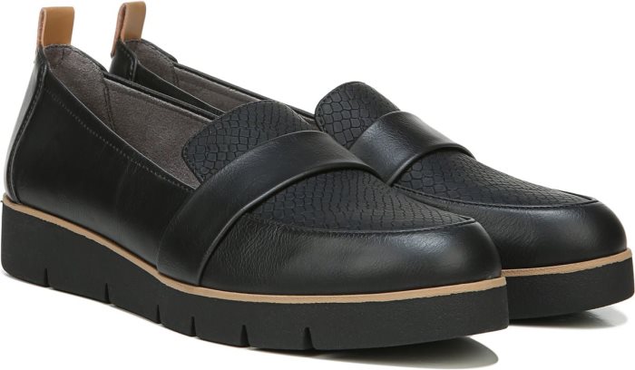 Dr Scholl\'s Webster Loafer Webster Loafer Black Snake | PWCT6EFm