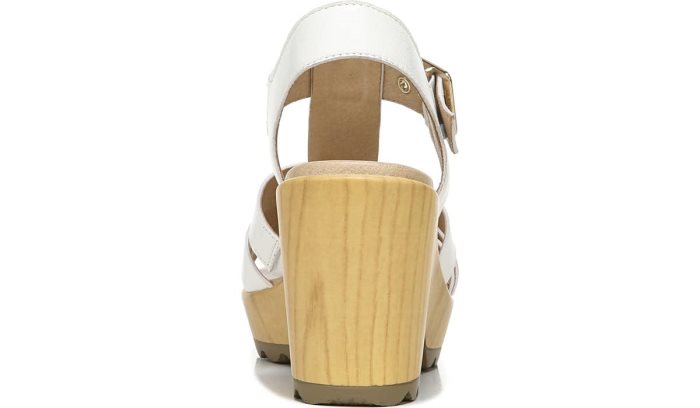 Dr Scholl's Wild Nights Block Heel Sandal Wild Nights Block Heel Sandal White | 8FNmM3G1