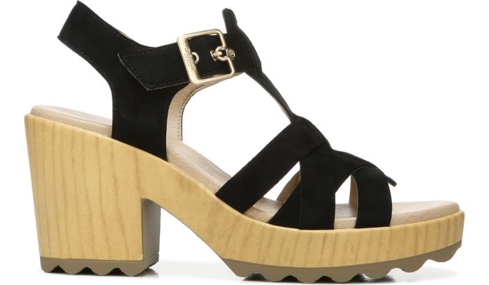 Dr Scholl's Wild Nights Block Heel Sandal Wild Nights Block Heel Sandal Black | MHQmKoQe