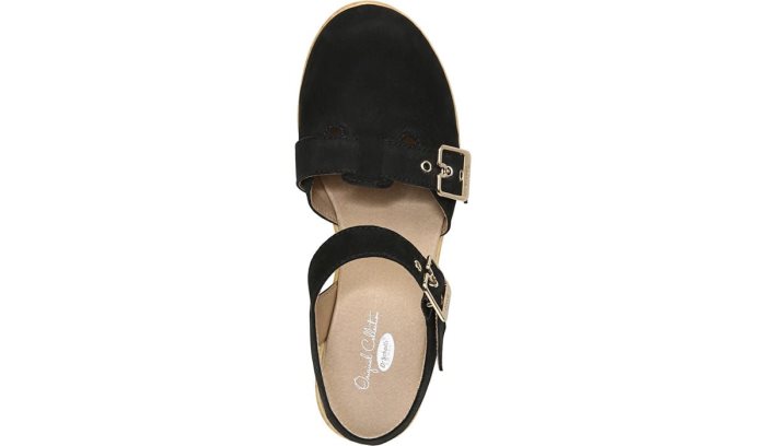 Dr Scholl's Wild Times Block Heel Clog Wild Times Block Heel Clog Black | EERh6Xxw